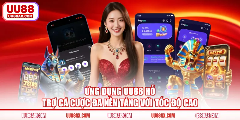 Ứng dụng UU88 hỗ trợ cá cược đa nền tảng với tốc độ cao